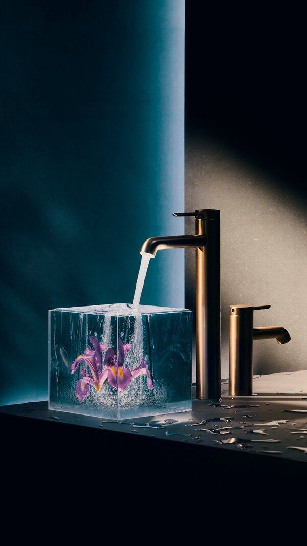 Damixa Iris wastafelkraan met waterstraal